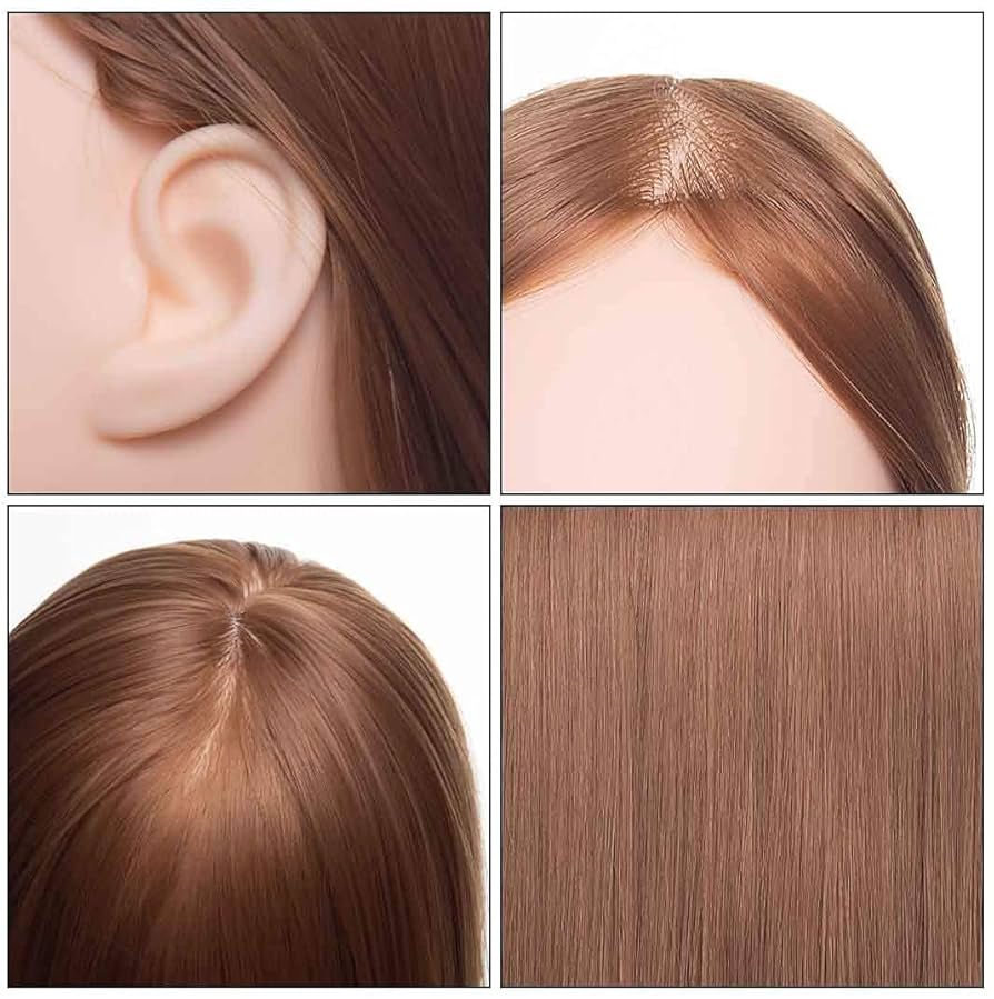 カット用　ヘアマネキン　美容　実技試験　練習 Amazon.co.jp: 練習用ウィッグ マネキンヘッド カットウィッグ