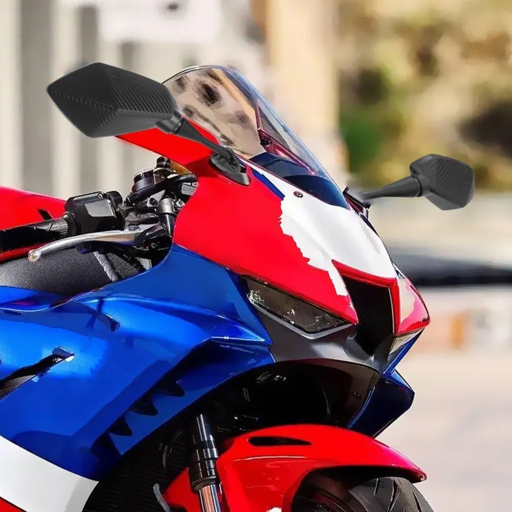 Retrovisor manillar scooter Espejos Retrovisores De Motocicleta Aptos Para CBR600 Para CBR 600 Para CBR600RR Para CBR900 Para CBR1000RR Laterales Reflectores Accesorios