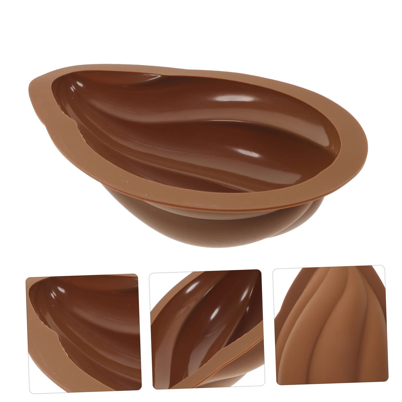 Zerodeko 5piezas Molde De Silicona Para De Pascua Utensilio De Repostería Para Chocolates y Postres Para Crear Deliciosos Huevos De Chocolate Celebraciones De Pascua