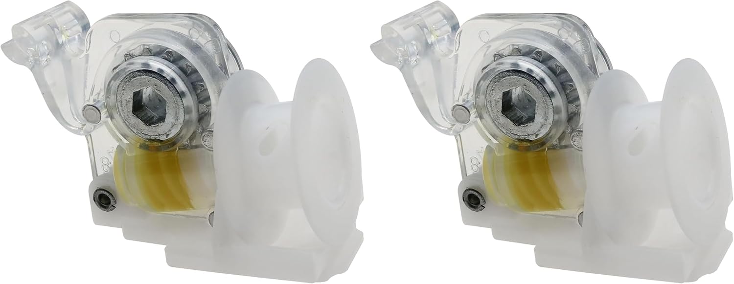 1 PCS Tilt Mechanism for Hexagonal Rod Horizontal Blinds Pre-Corded Low Profile Cord Tilt Control 1/4 "Hexagonal Hole