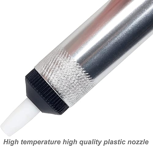 Miniatura 3 de Herramienta de desoldadura: mango de aluminio, calefacción de cerámica, azul, eléctrico con cable, estilo de utilidad, reparación de electrónica