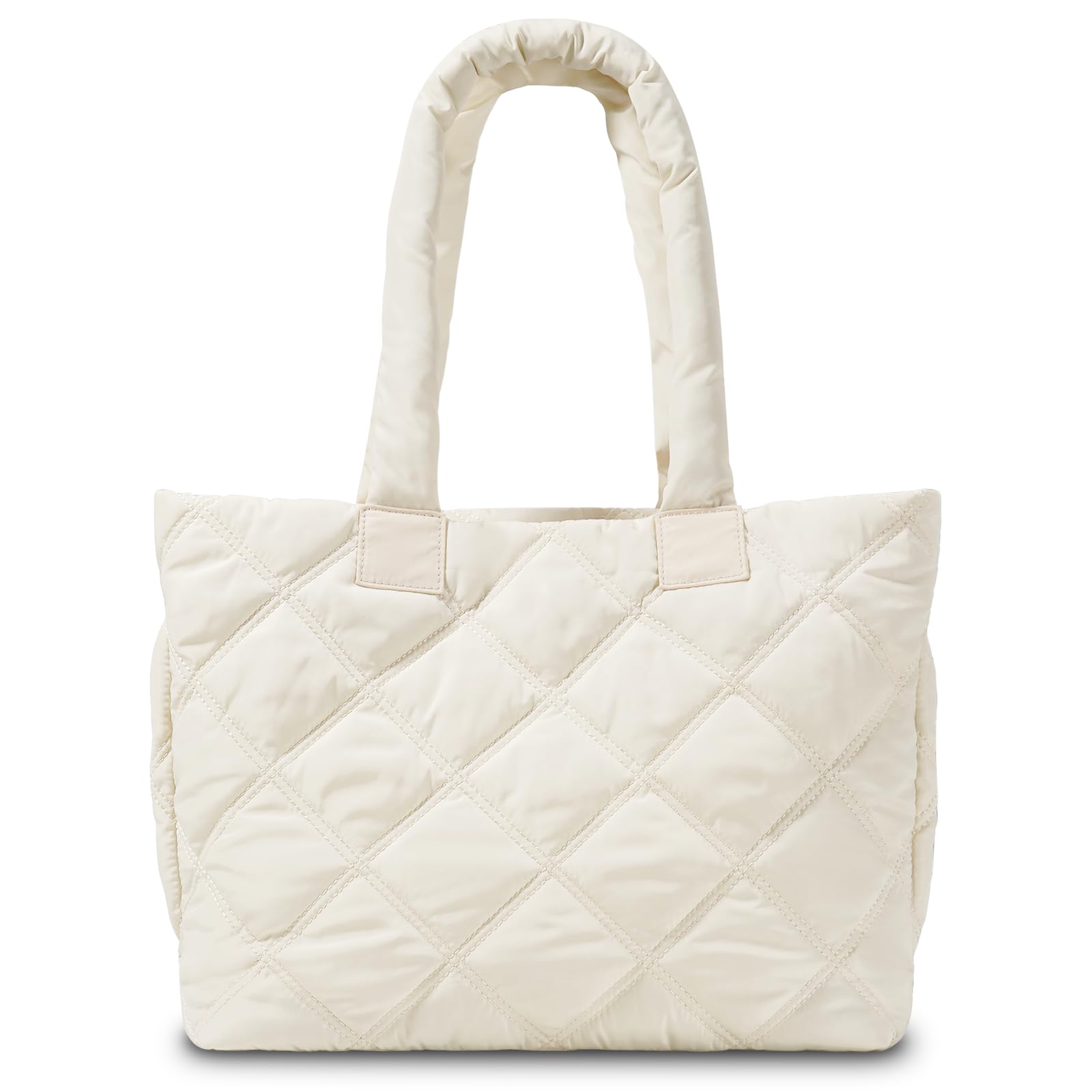 soewten Damen Shopper Puffertasche,Hobo Tote Bag, Handtasche, leichte Nylon Tragetasche mit 15,6 Zoll Laptopfach, Schultertasche mit vielen Fächern für Arbeit, Uni, Reisen & Freizeit