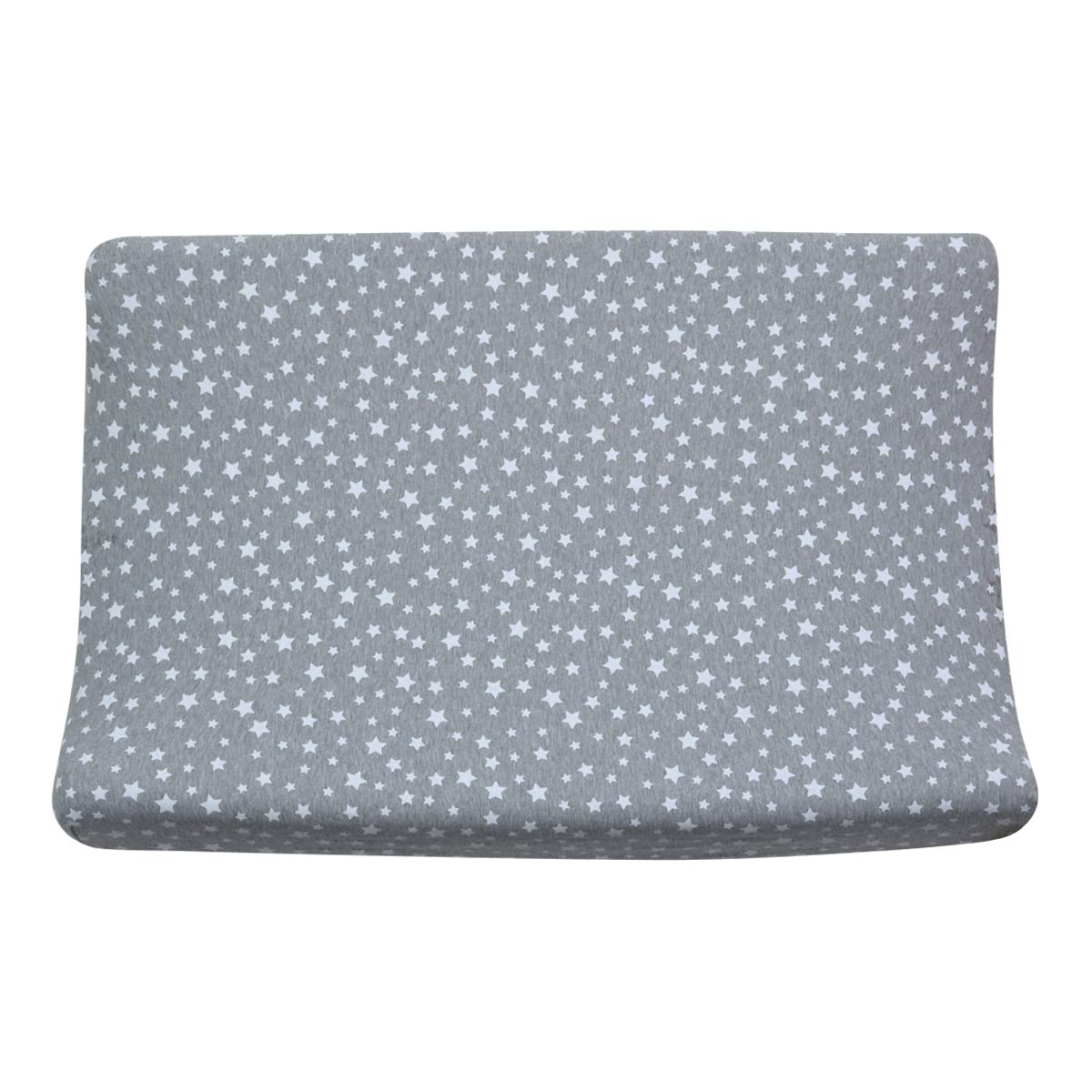 JYOKO KIDS Sábana para cambiador ajustable (WHITE STAR) 80 X 50 cm Algodón - 4