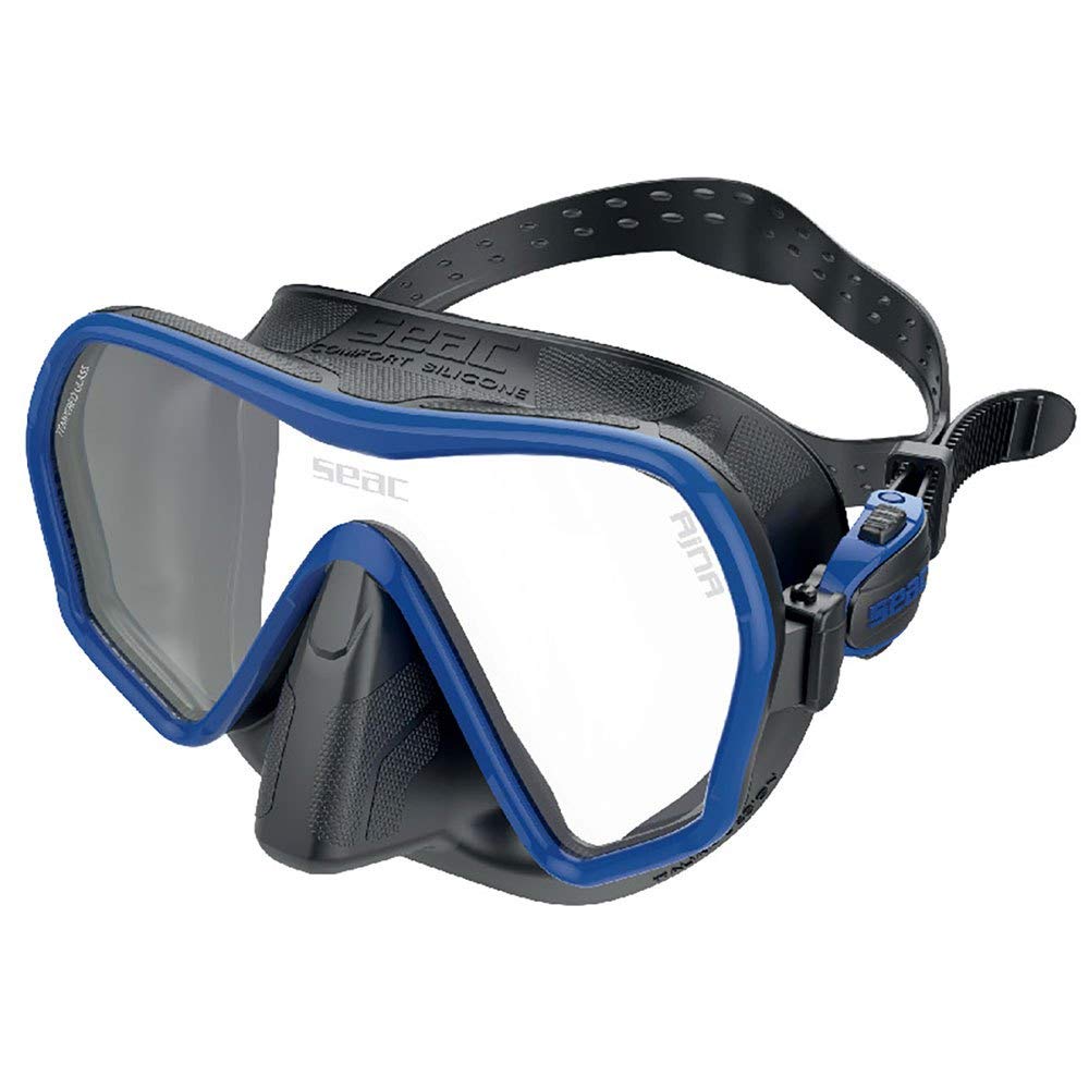 SEAC Ajna, frameless Scuba Diving Mask with wide view, 100% silicone skirt — image 1