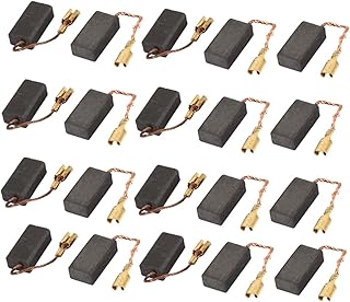 Aexit 15mmx8mmx5mm Motor Tools & Equipment Carbon Brushes 20 Pcs for Generic Brushes & Dusters Electric Motor