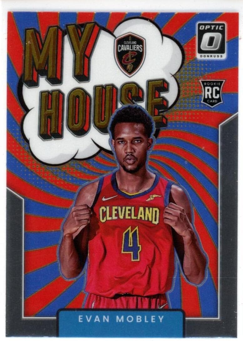 2021-22 Donruss Optic My House #18 Evan Mobley Cleveland Cavaliers NBA Basketball Card NM-MT