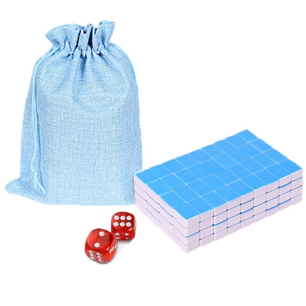 Mini ensemble mah jongg avec boîte portable pour ne plus perdre vos tuiles