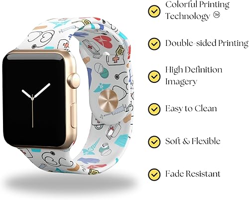 Miniatura 3 de Correa de reloj inteligente compatible con Apple Watch