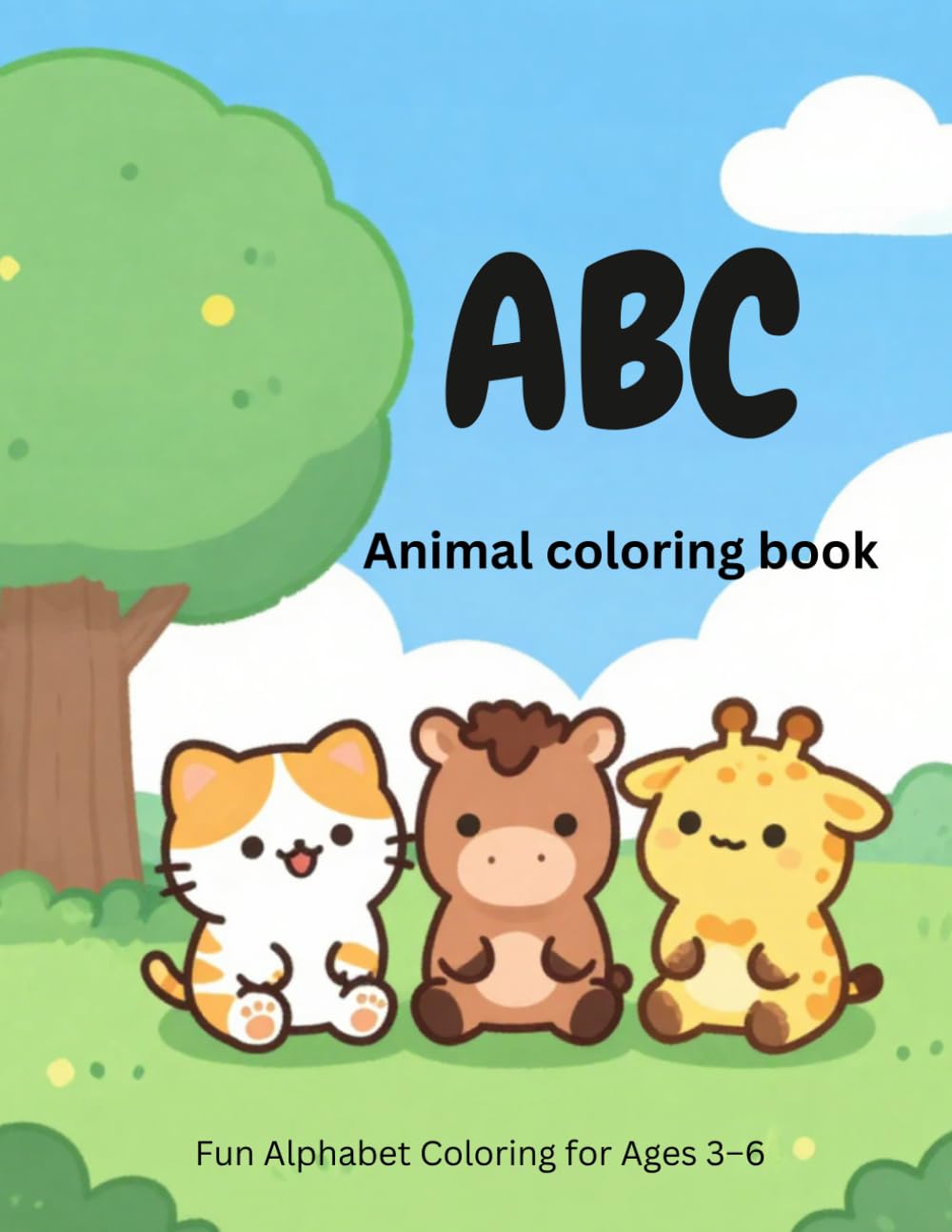 ABC: Animal Coloring Book