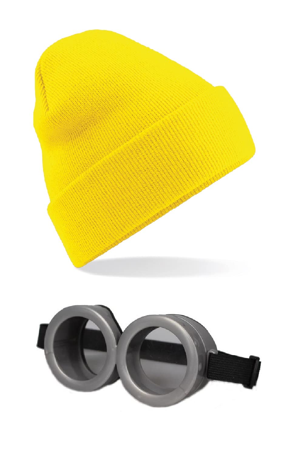 ASVP Shop Funny Cartoon Character Goggle Glasses Eyes - Yellow Character - For Halloween Carnival Costume Parties