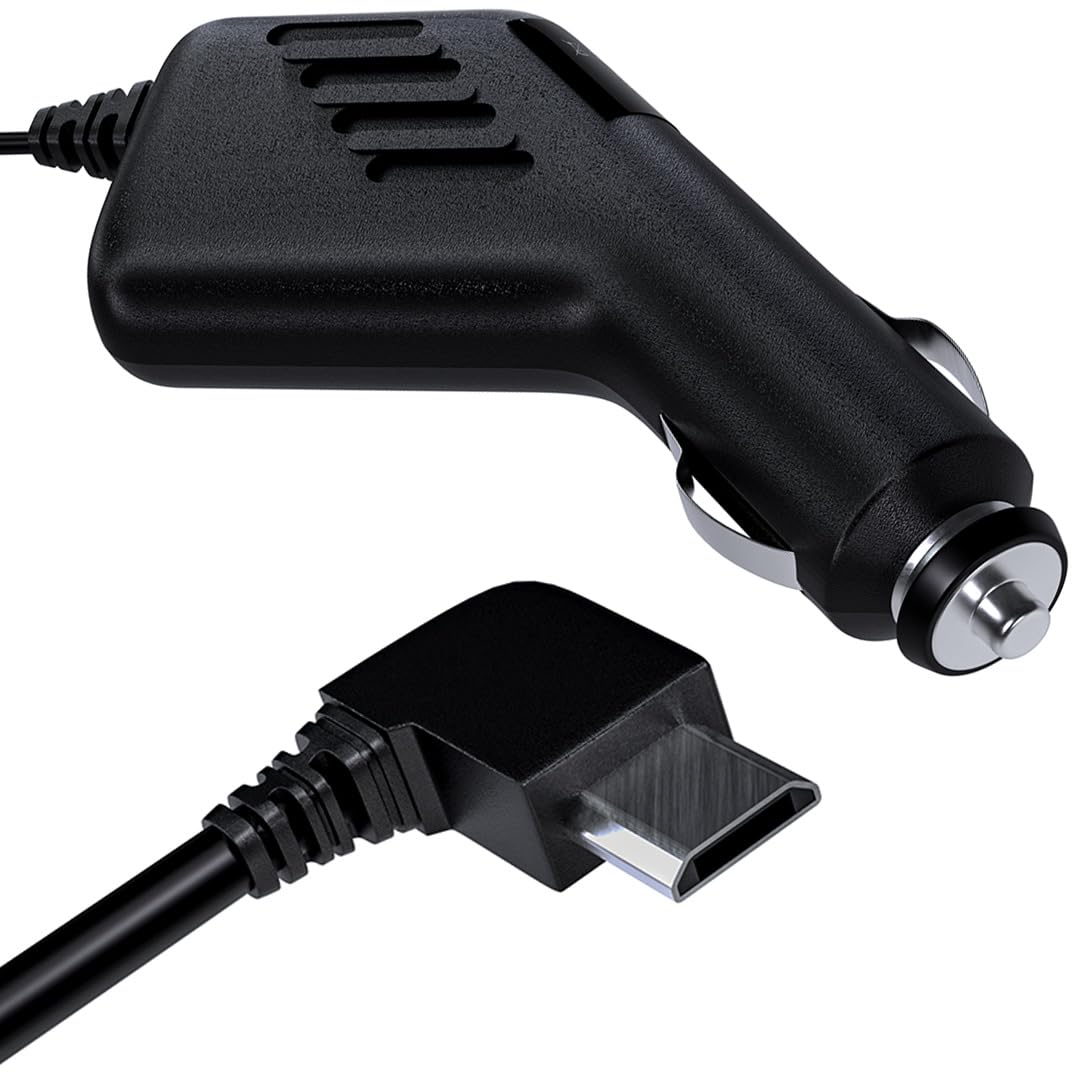 Micro USB Car Charger Power Cord Adapter for Rand McNally GPS for Trucks, Compatible with TND IntelliRoute 8 Inch TND Tablet, TND Tablet 70, 80, TNDT80, 8ft Long Cable