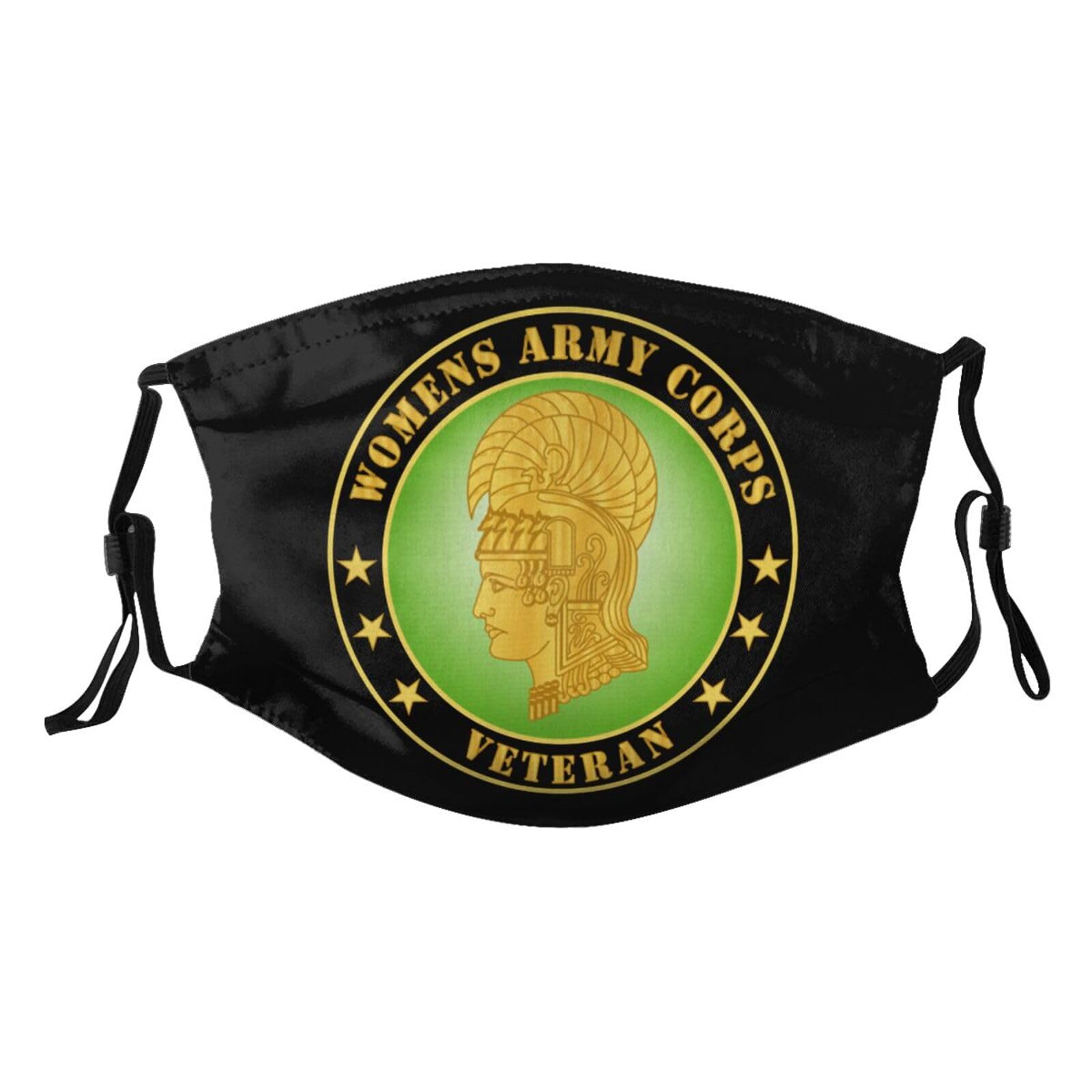 Womens Army Corps Veteran Adult Dust Mask Adjustable Dust Face with 2 Filter50