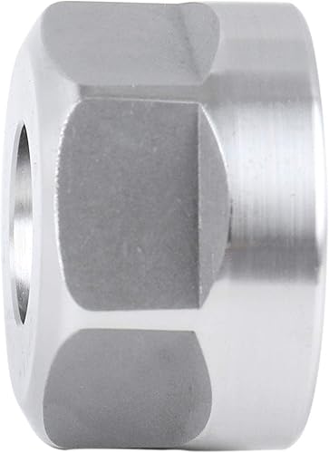 Miniatura 6 de Accusize Industrial Tools Tuerca hexagonal ER16-A, equilibrada a 18,000 RPM en G2.5, ER16-ANUT