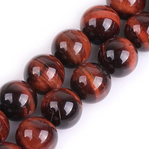 Miniatura 297 de GEM-Inside - Cuentas sueltas de piedra de lava negra natural de 0.315 in para hacer joyas, 15 pulgadas Cordierita de grado A