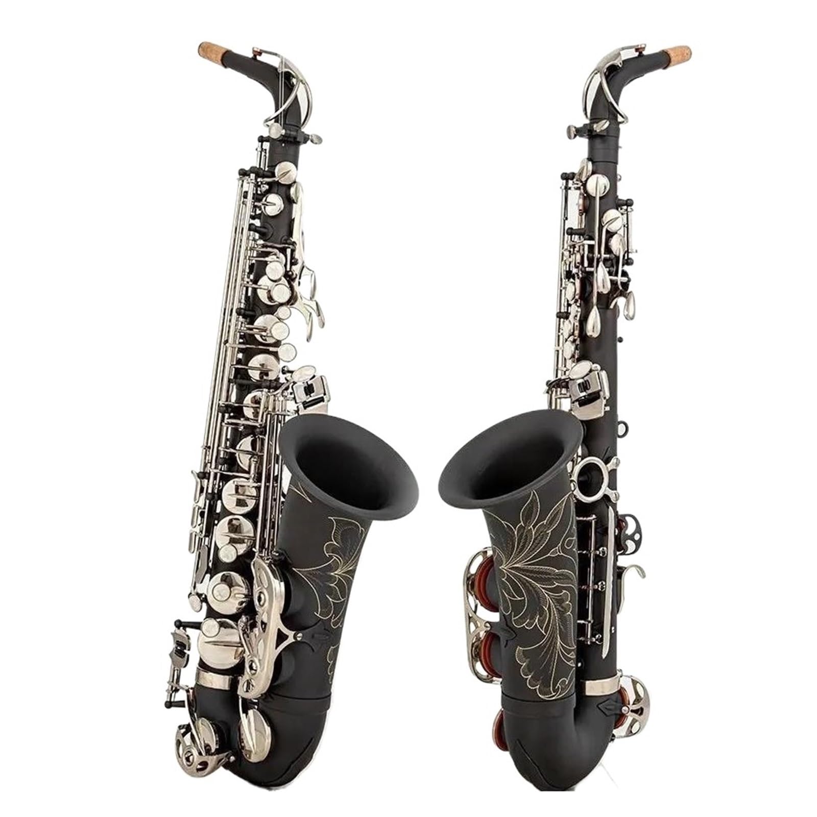 Sassofono Contralto Bk Nickel Eb Bb Strumento Professionale In Ottone Con Bocchino Ad Ancia Sassofono