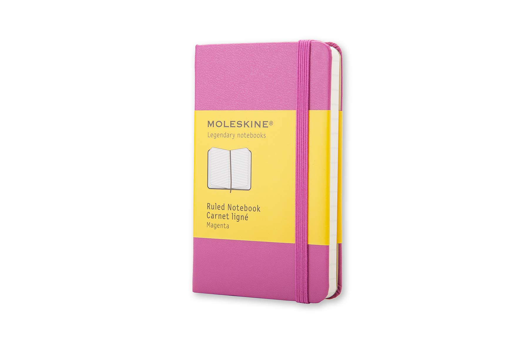 Moleskine Ruled Notebook Carnet Ligne Magenta