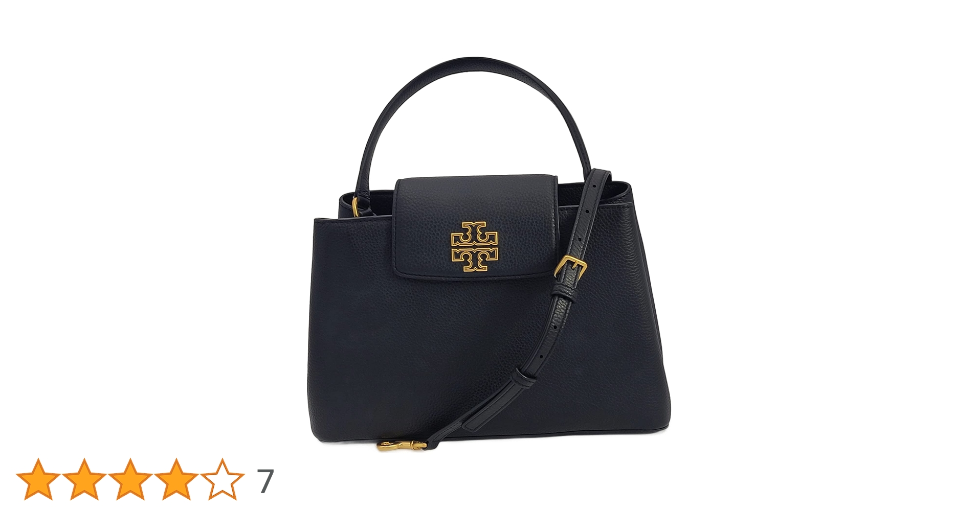 Amazon | Tory Burch 140972 Britten Black With Gold Hardware