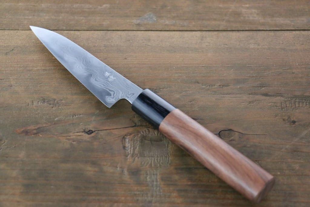 TAKAYUKI IWAI AOGAMI STEEL NO.2 FUMON SERIES PETTY JAPANESE CHEF KNIFE