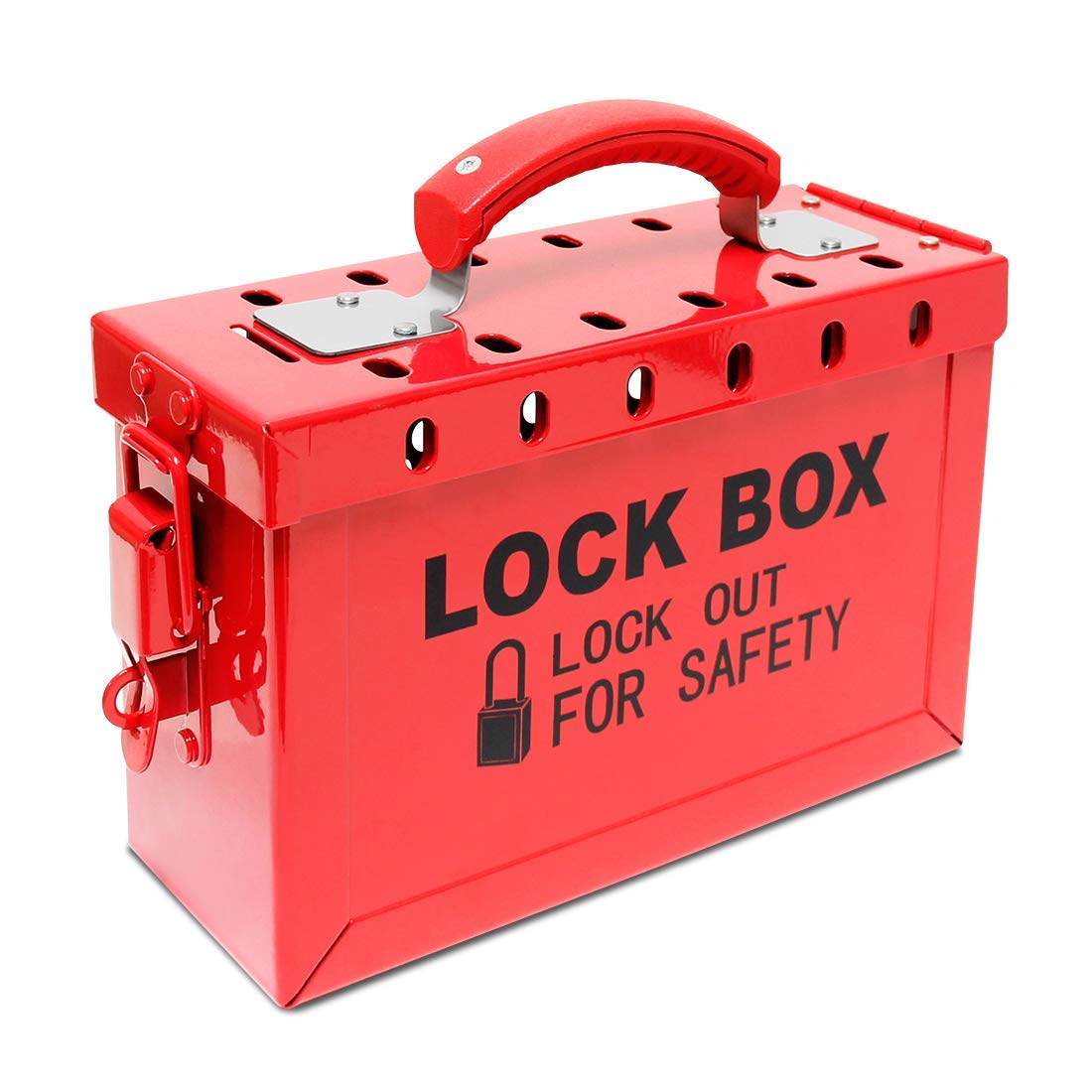 Buy Wisamic Group Lockout Tagout Lock Box + Polypropylene Plug Lockout ...