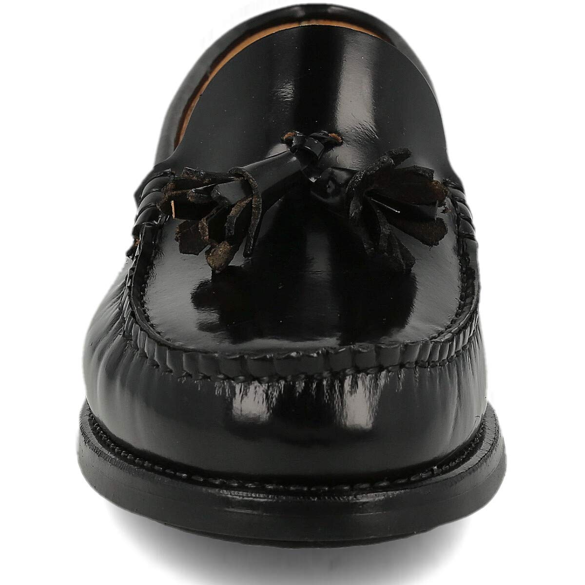 Mocasin de Piel para Hombre. Hechos en España. Zapato Clasico Antifaz y Borlas para Caballero. Piso de Goma Muy Flexible. Piel Florentic Antiarrugas