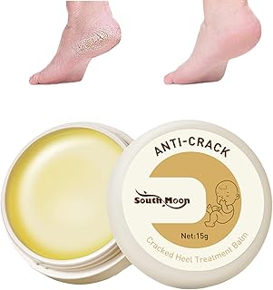 2 Pcs Creme para os pés secos e rachados | Creme Anti-Secagem, Hidrata e Reidrata | Alívio rápido para pés e calcanhares secos, rachados e com coceira Aferzov