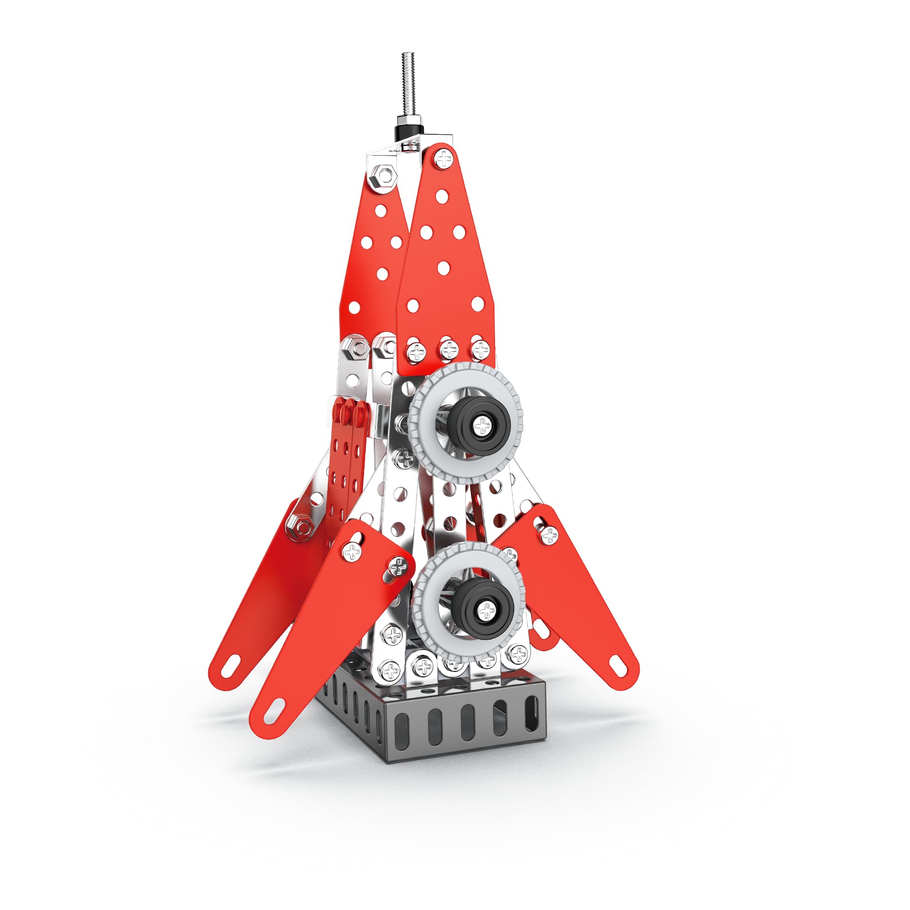Jixin Xyzhi Metal Rocket STEM Building Kit – 3D Puzzle DIY Model for Kids 8-16, Parent-Child Assembly Toy, Educational Construction Gift, Pen Holder & Desk Decor(Rockets)