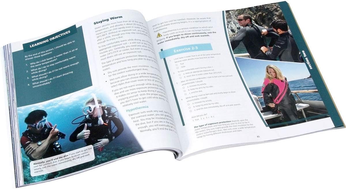 Padi Open Water Crew-Pak with Table Blue Log Book (60300)