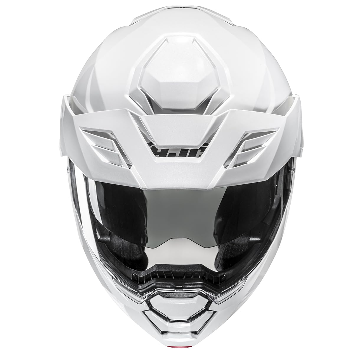 HJC, Casco Moto Modulare i80 UNI Pearl White, M