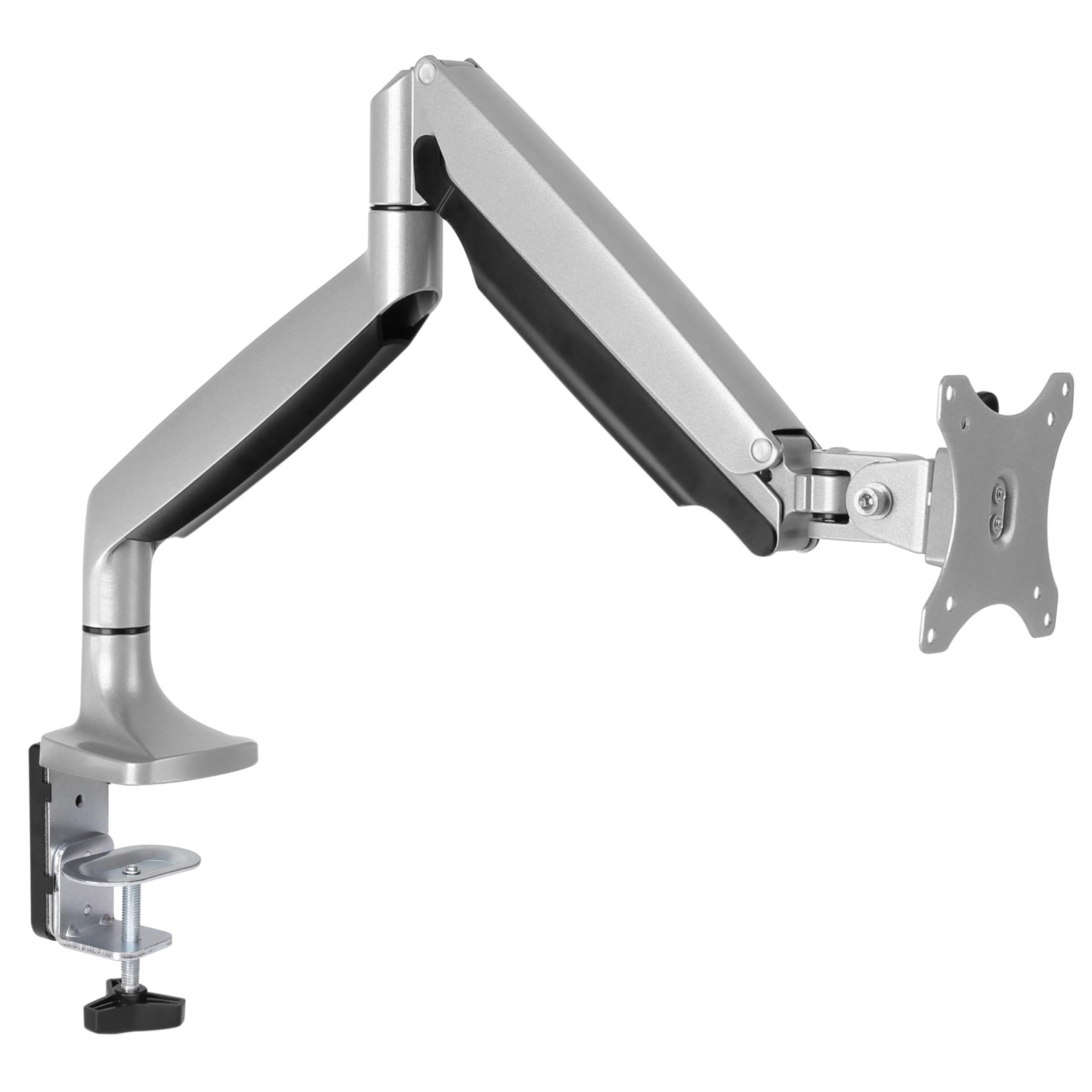 RICOO Monitorarm Monitorhalterung mit Gasdruckfeder Monitor-Arm Halterung für 13-32 Zoll Computermonitor Ständer Bildschirm-Halterung TS9711 Schreibtisch Monitor-Halter Tischhalterung VESA 75 & 100