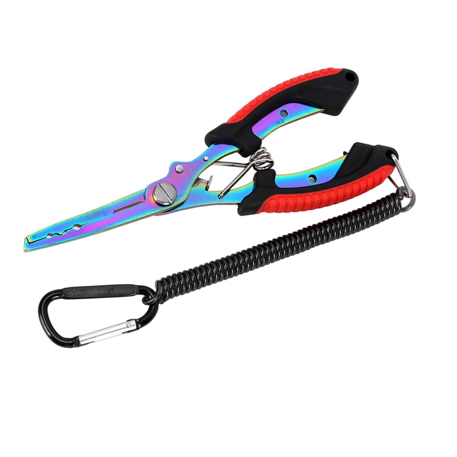 Kangnice Red Multifunctional Fishing Plier With Hook Remover And Line Cutter For Fish Gripping Fish Controllers