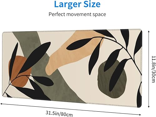 Miniatura 4 de Alfombrilla de mouse bohemia, accesorios de escritorio bohemios, alfombrilla de mouse XL, accesorios de escritorio estéticos, suministros de oficina