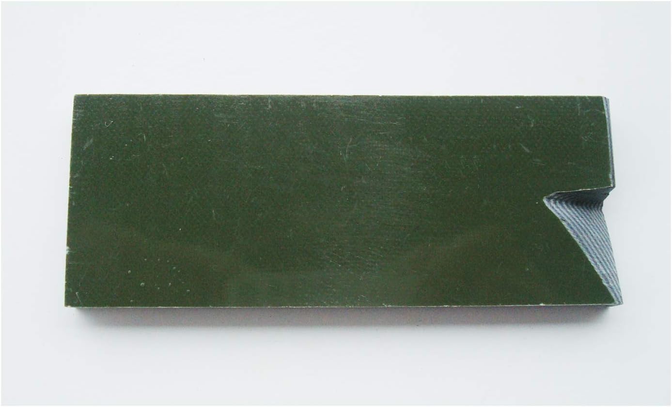 G10 Handle Material,Knifemakers Supply Custom DIY Tool of Micarta Knife Handle Material slab,pack of 2 pieces (Army green & Black)