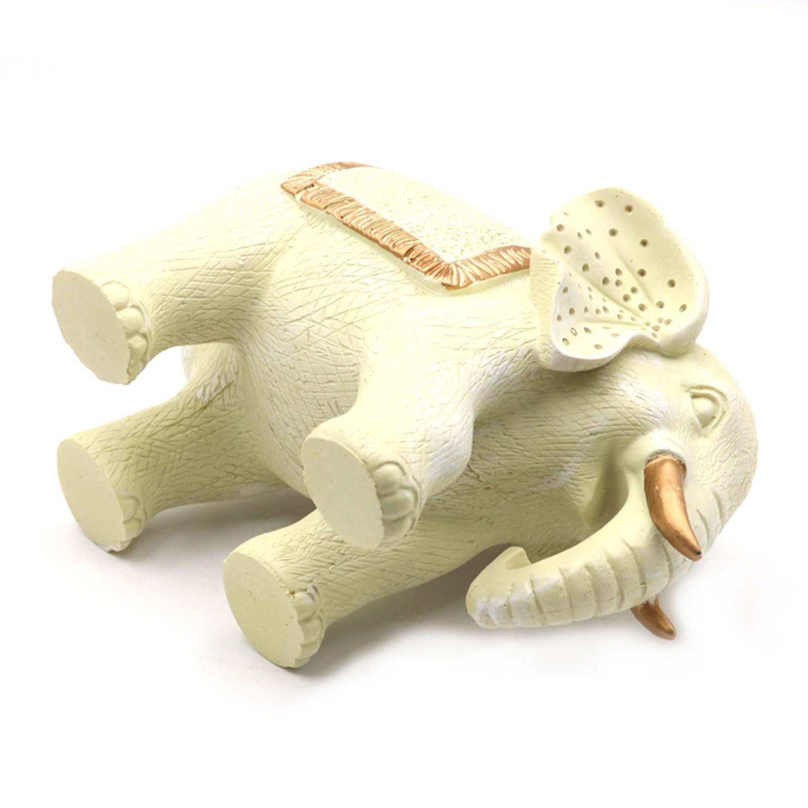 Elefante buena suerte riqueza resinas estatua modelo animal figura hogar oficina feungshui adorno escritorio decoración regalo símbolo escultura