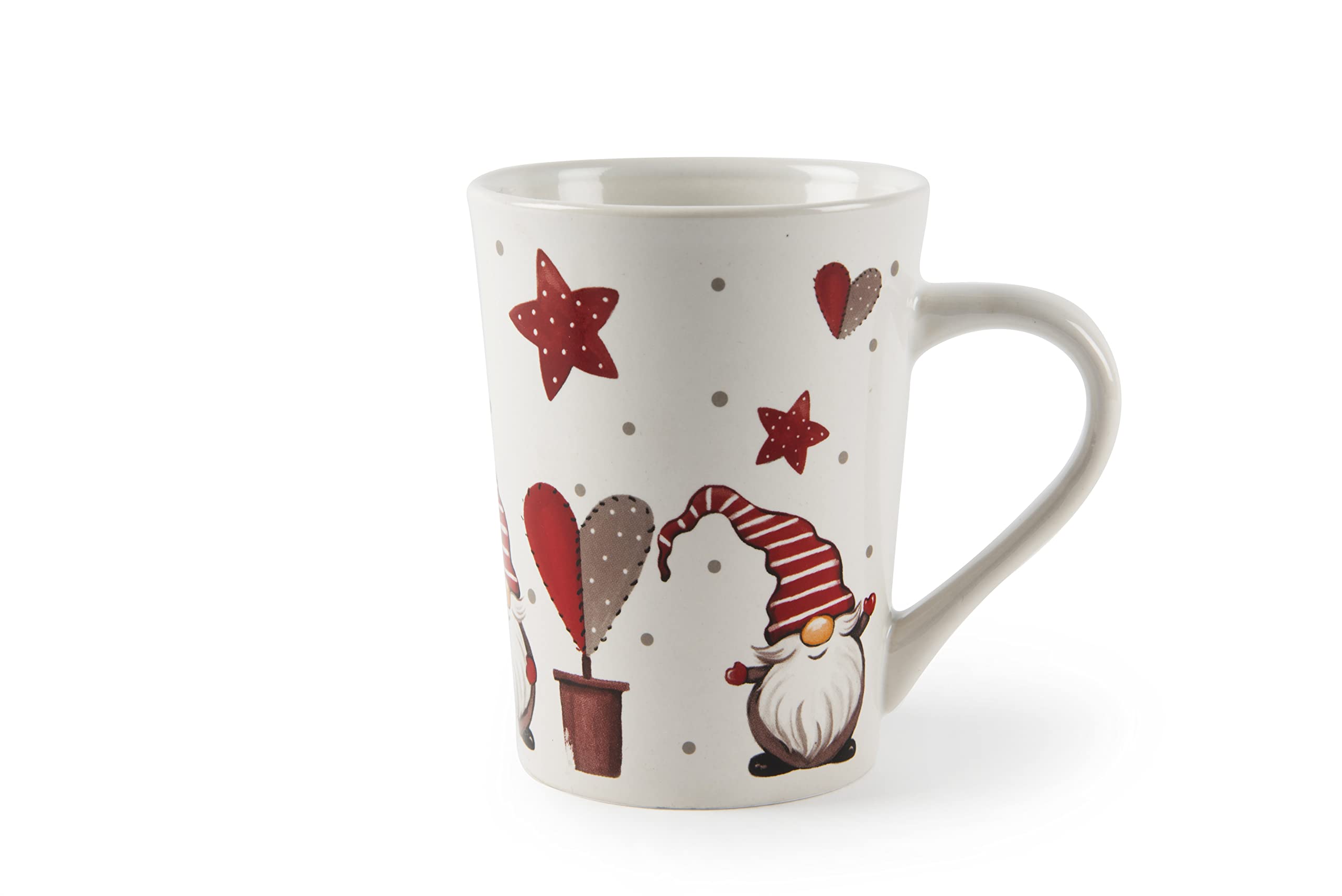 Excelsa, Set of 4 Mug Gnomo, Cl.38, Stoneware