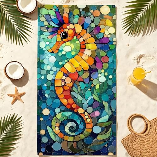 Serviette de plage anti-sable XXL grand format 180x90 cm - 4