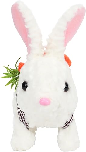 Miniatura 135 de Hopearl - Juguete electrónico interactivo de peluche, mascota con sonidos y movimientos, regalo jirafa animada que camina y mueve la cola