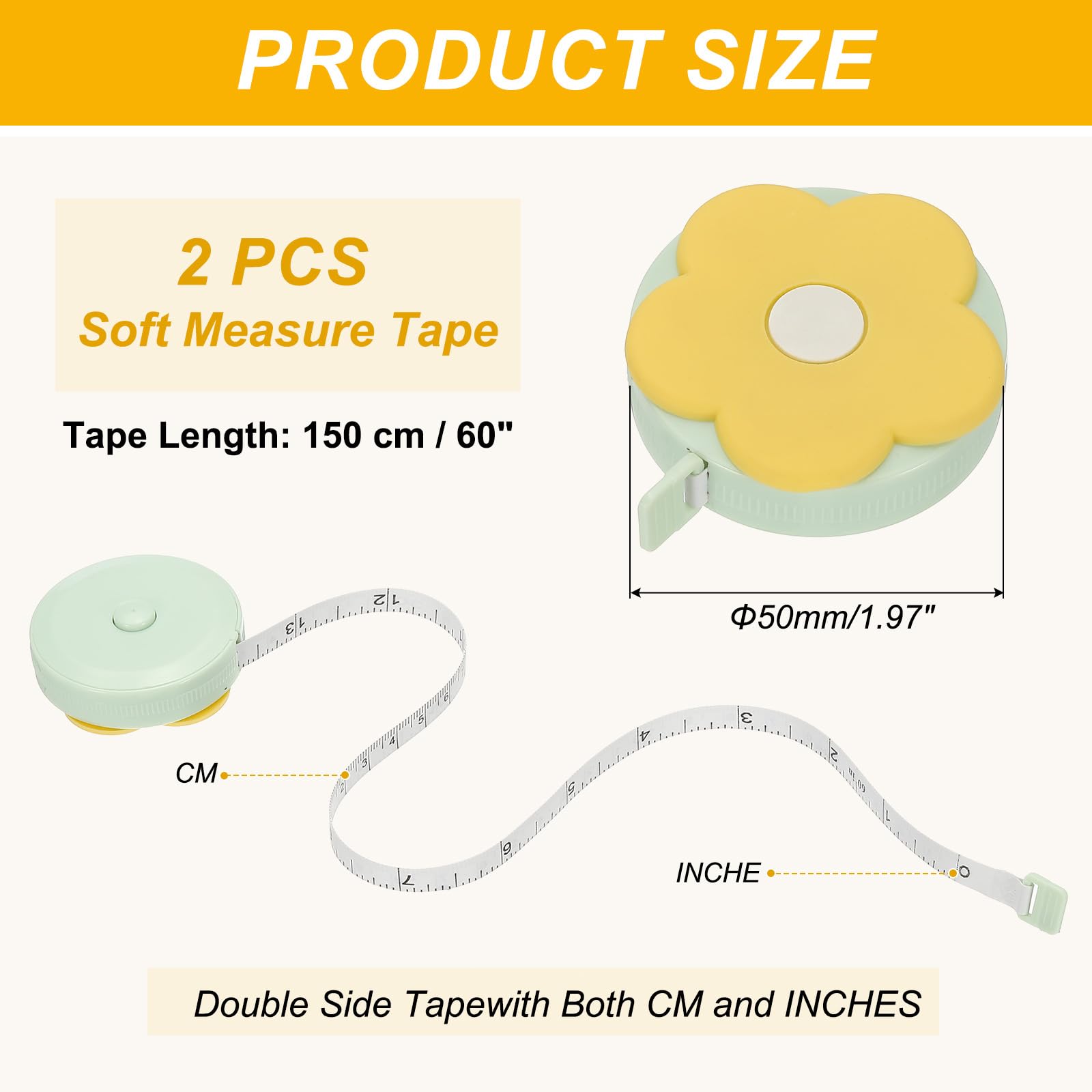 PATIKIL Soft Tape Measure - Image 2
