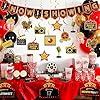 42 Pieces Movie Night Party Decorations Now Showing Banner Hanging Swirls Movie Theater Hollywood Themed Sign Party Supplies Red Carpet Clapboard Film Backdrop Cutouts Party Cards Photo Booth Props #2