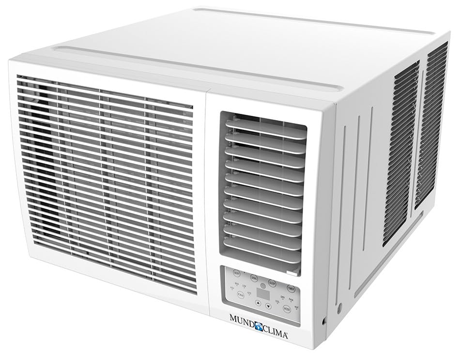 MUNDOCLIMA Aire Acondicionado Ventana MUVR-12-H10 refrigeración 3,52kW calefacción 3,52kW R32 monofásico