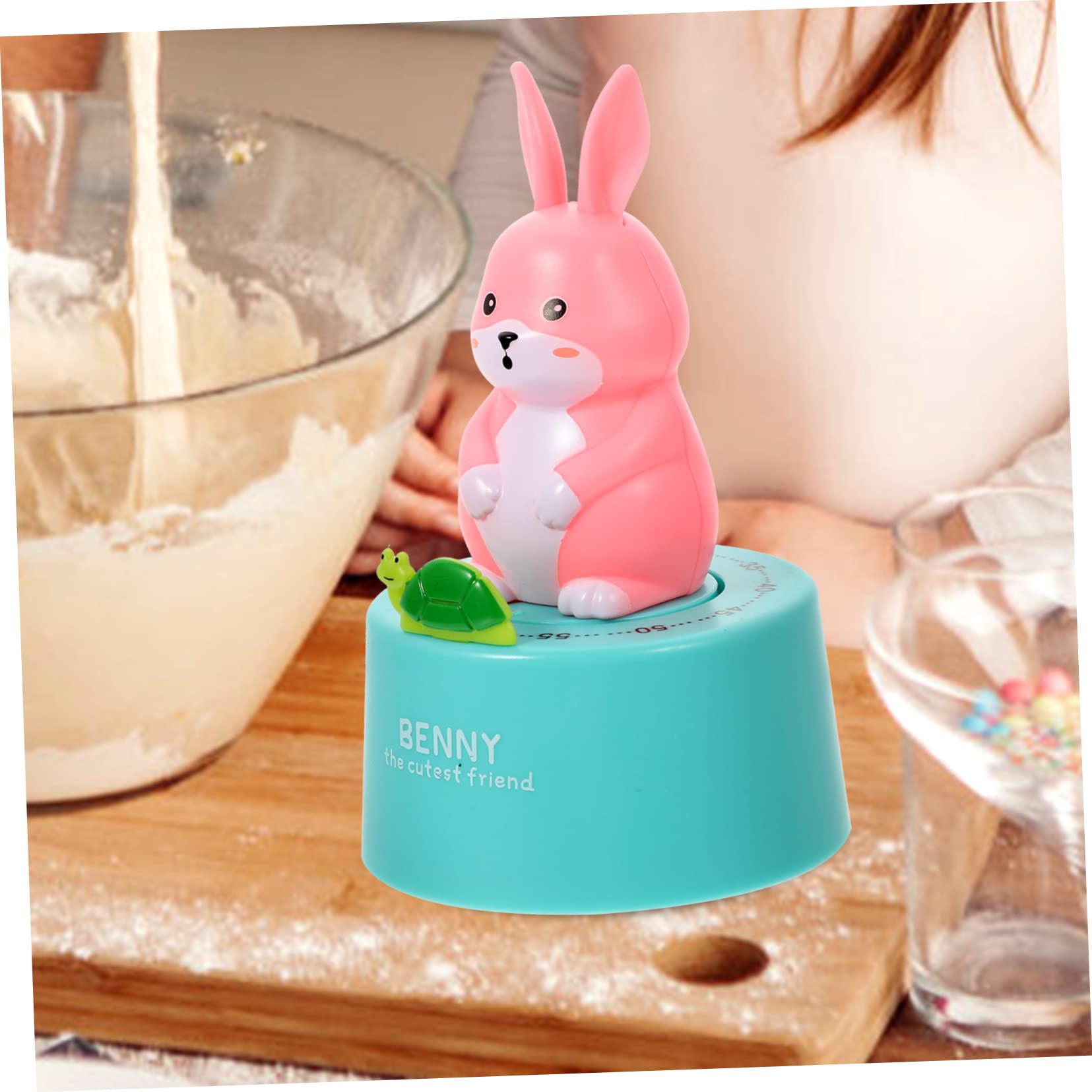 Amosfun 3St Kochtimer Countdown Uhr küchenhelfee zeitschsltuhr clockclock disell Uhr Kleinkind-Timer Küchentimer für Senioren Zeitschaltuhr mechanischer Backtimer Timer-Küche Magnet Blue