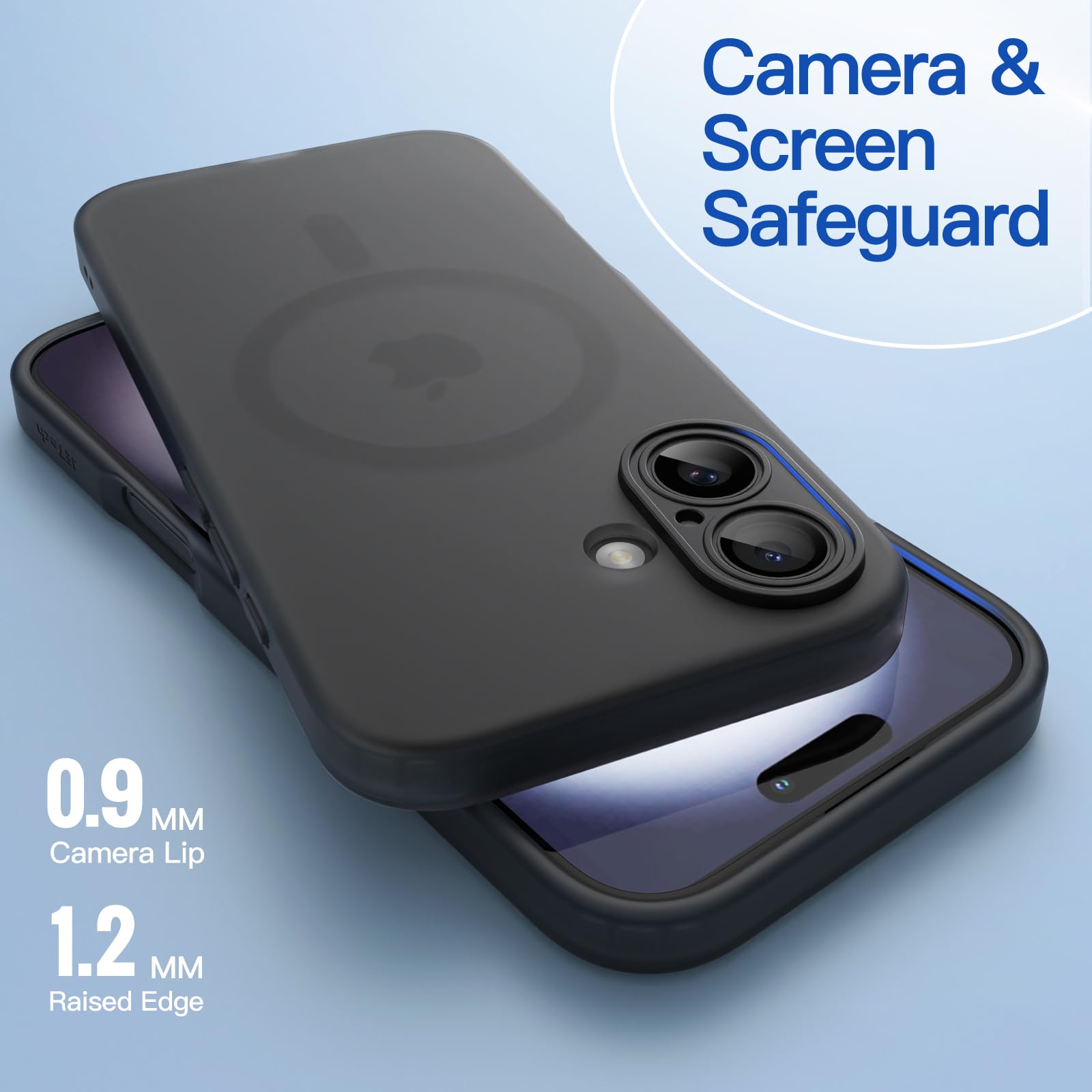 Amazon.co.jp: JETech iPhone 16 6.1インチ用 マットケース MagSafe