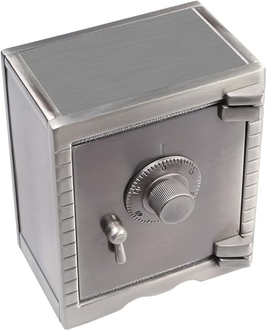 Vault Bank in Brushed Pewter Finish -