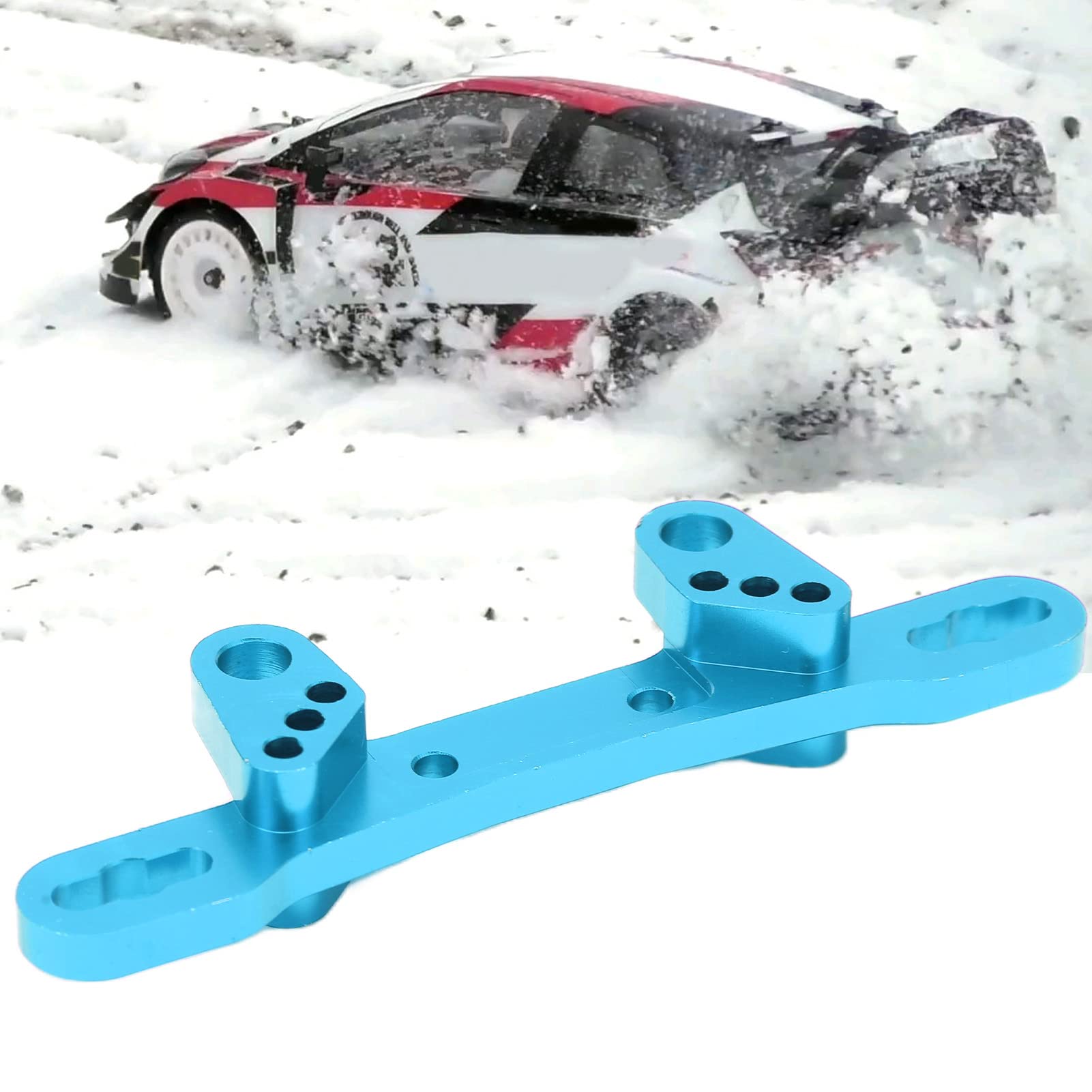 RC Shock Damper Tower For Tamiya TT02 – Aluminum Alloy Upgrade Part (Blue) - View #8