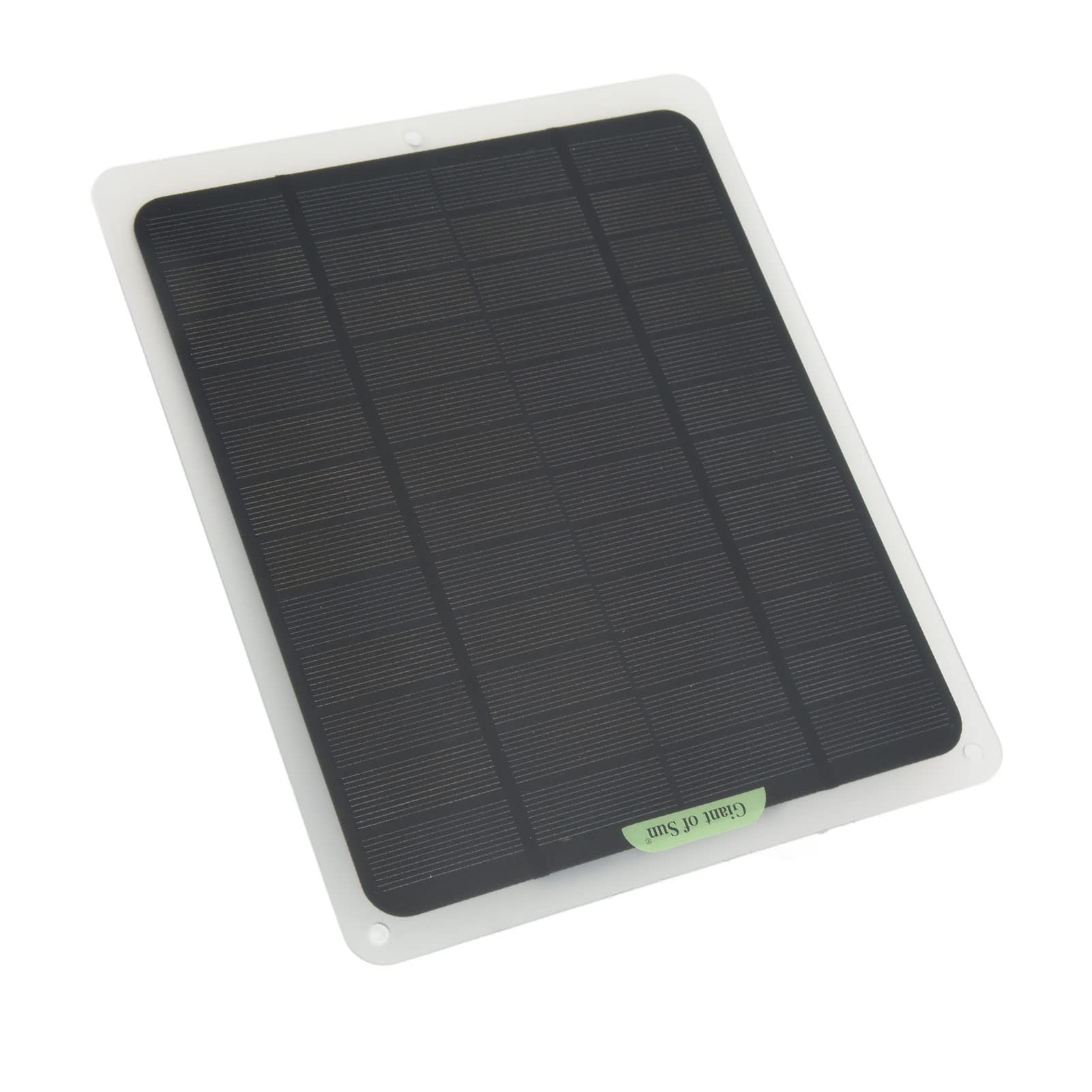 Chargeur Solaire Léger 12V 20W, Monocristallin, Double Sortie USB, Entretien de Batterie pour Bateau RV