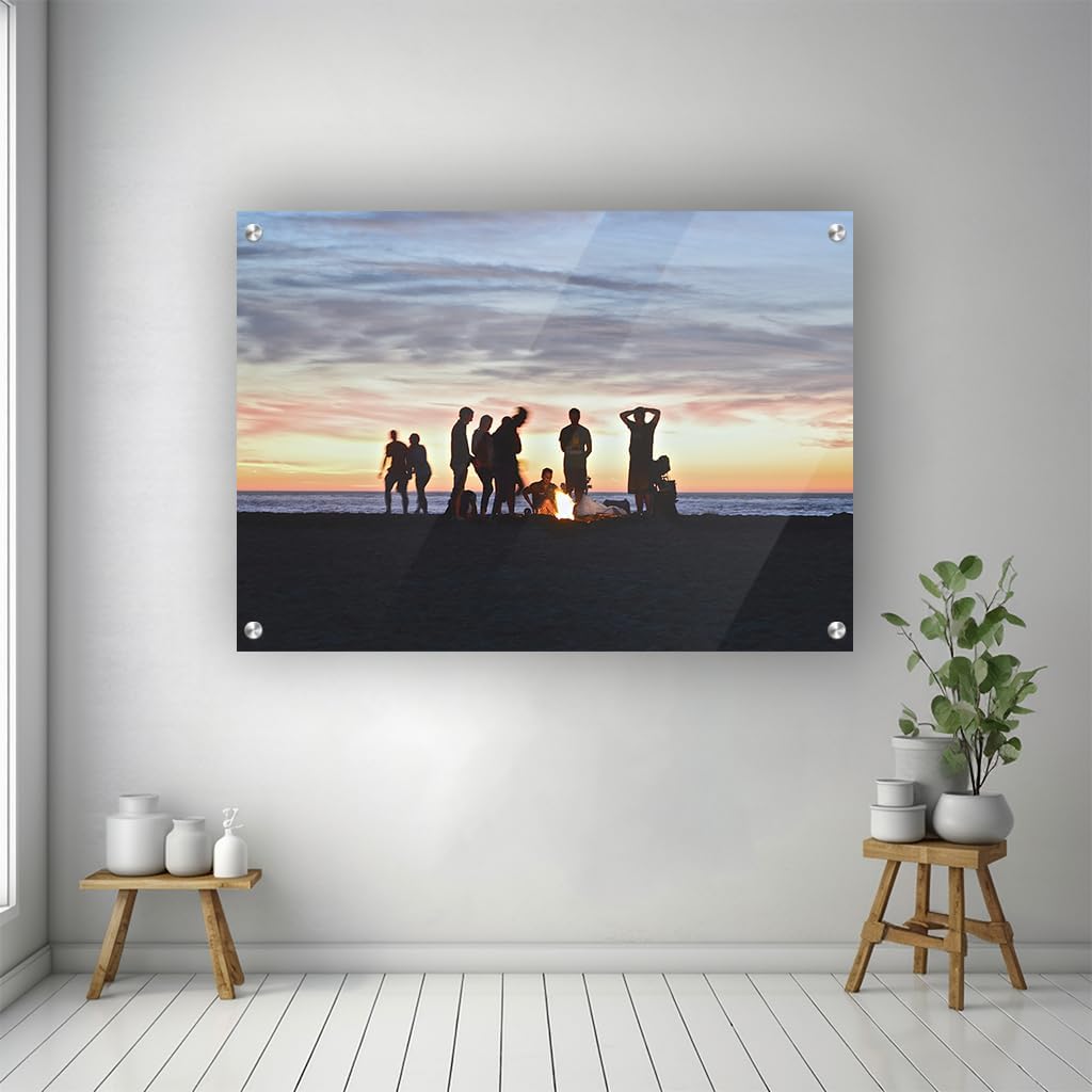 Hitech Albums Personalized Acrylic UV Print Wall Art - Custom Your Image or Photo On Acrylic UV Print Wall Art - Digitally Printed. Made in the USA! (5"x7")