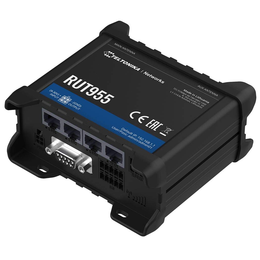 Teltonika RUT955 LTE Router (US: AT&T, T-Mobile)