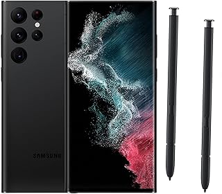 2 Pack Galaxy S22 Ultra Stylus Pen Replacement for Samsung Galaxy S22 Ultra Stylus Touch S Pen(Black) Without Bluetooth