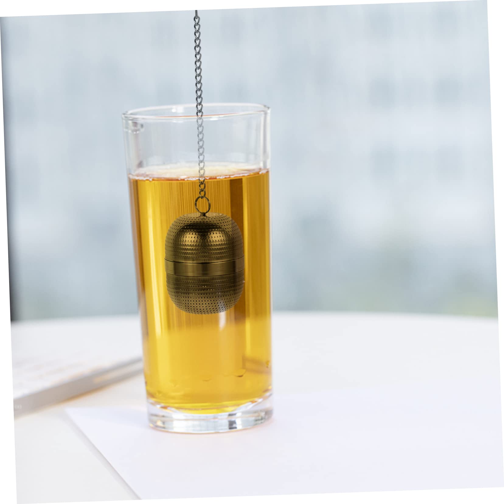 PRETYZOOM 5 Uds Filtro De Bandeja De Goteo Difusores De Cosas Taza De Infusión De Té De Hojas Sueltas Soporte De Té Para Té Suelto Té Portátil Más Empinado Colador De Té Tazón Bola De Té