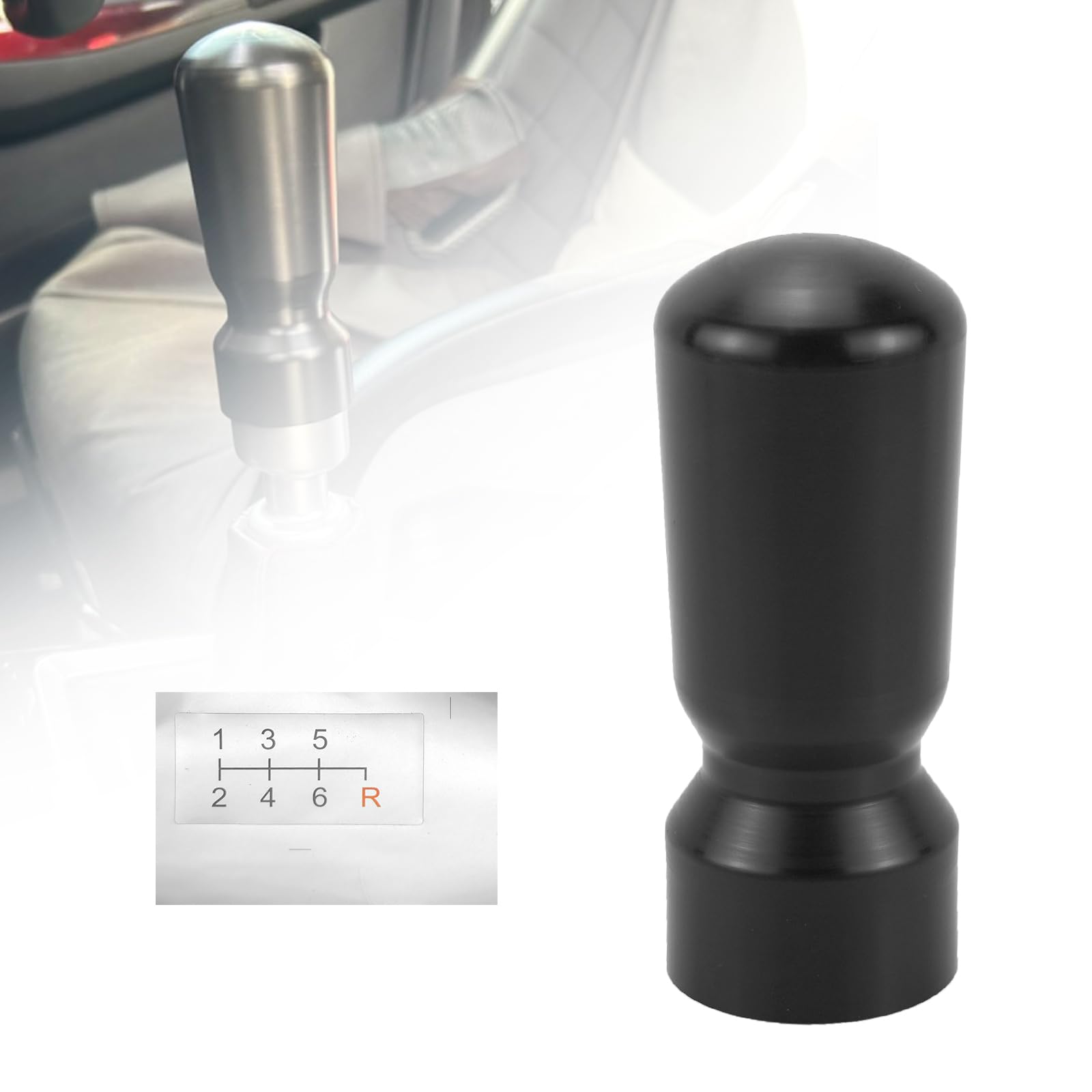 Amazon.co.jp: Jeyaic シフトノブ ブラック バータイプ スズキ