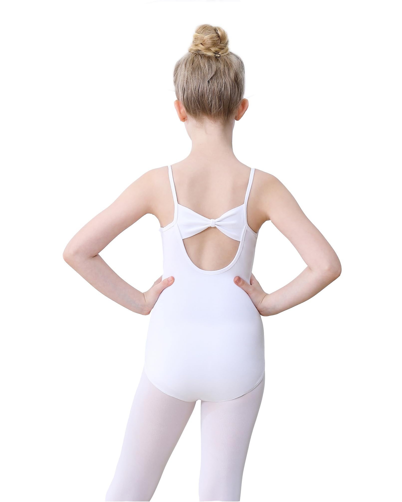 Maillot de Ballet Danza para Niña Algodón Leotardo Ropa